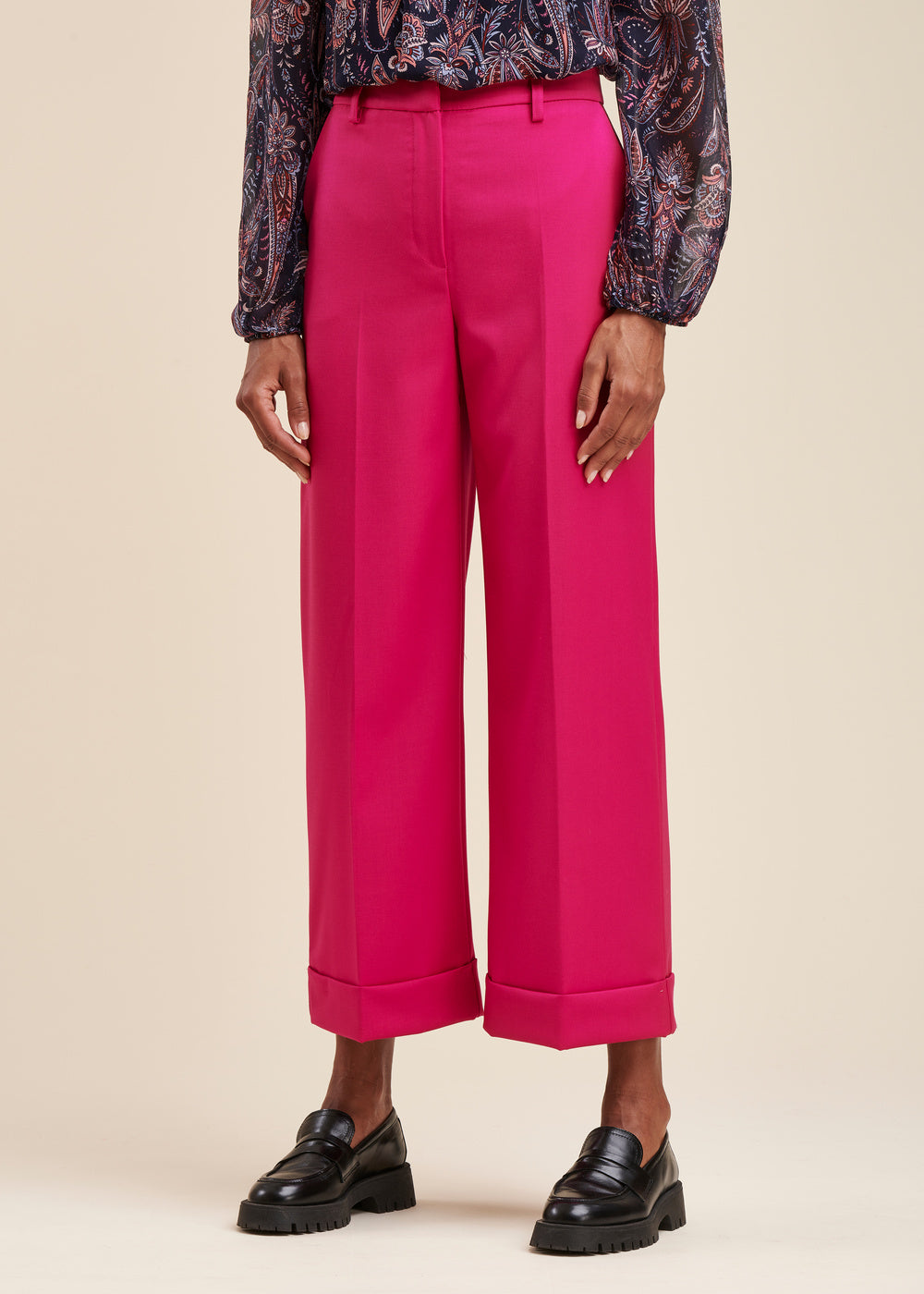 Pantalon droit 7/8ème
