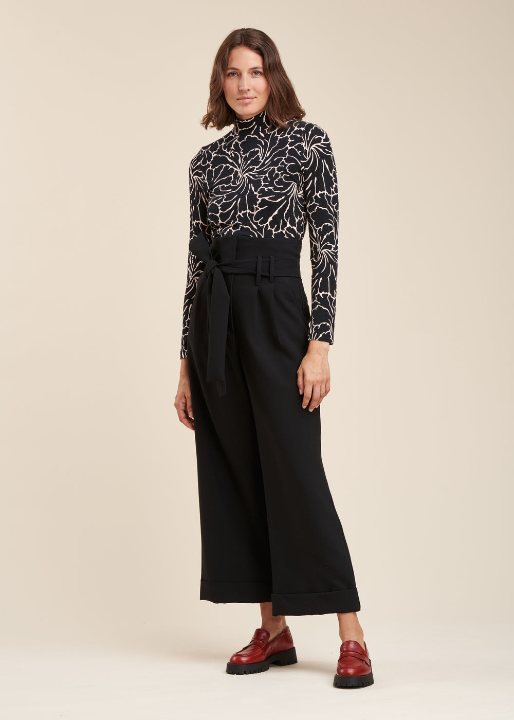 Tee-shirt en jersey à imprimé floral en viscose Ecovero