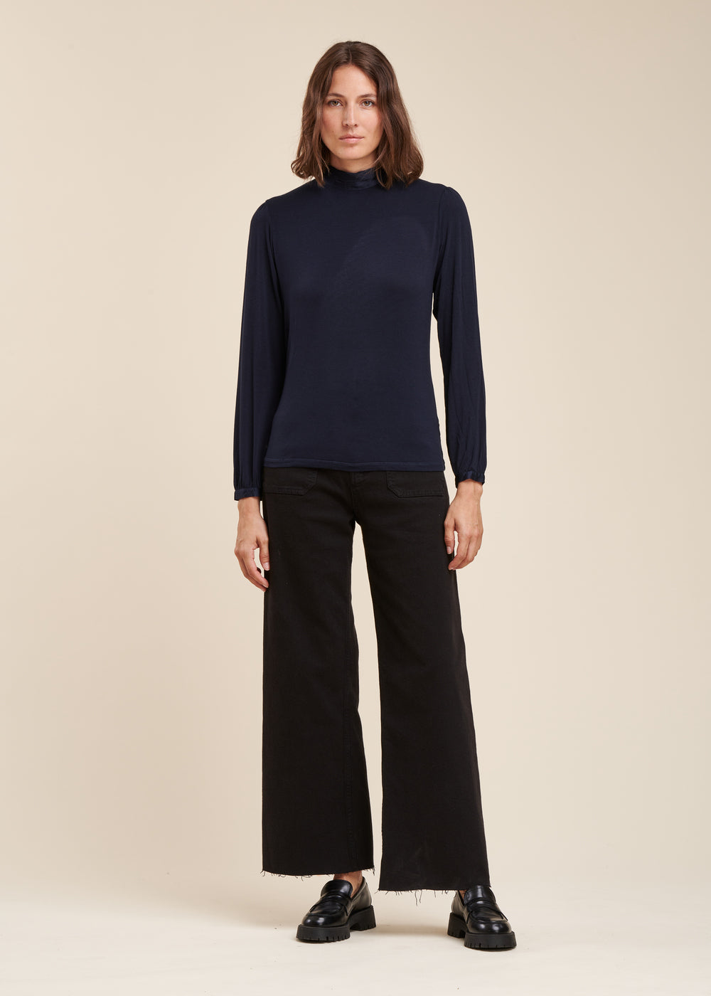 Tee-shirt bi-matière