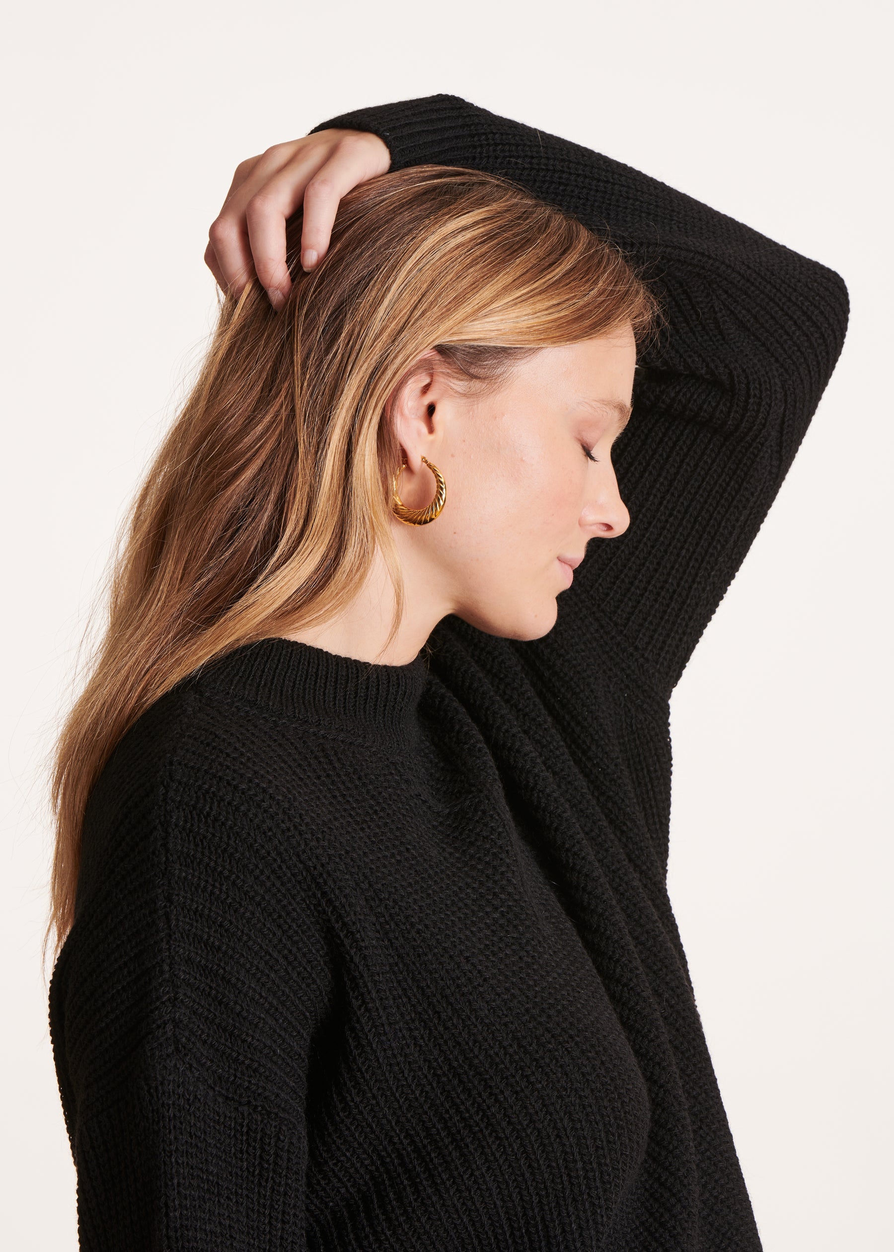 Boucles d'oreilles créoles dorées