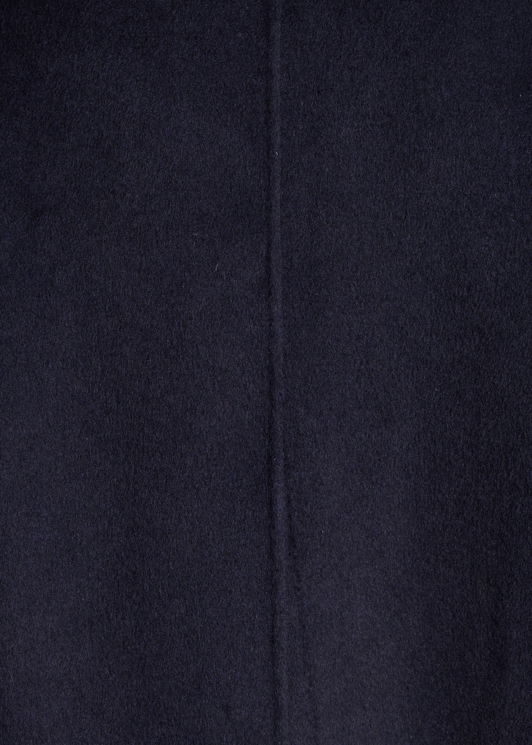 Manteau court bleu marine en laine