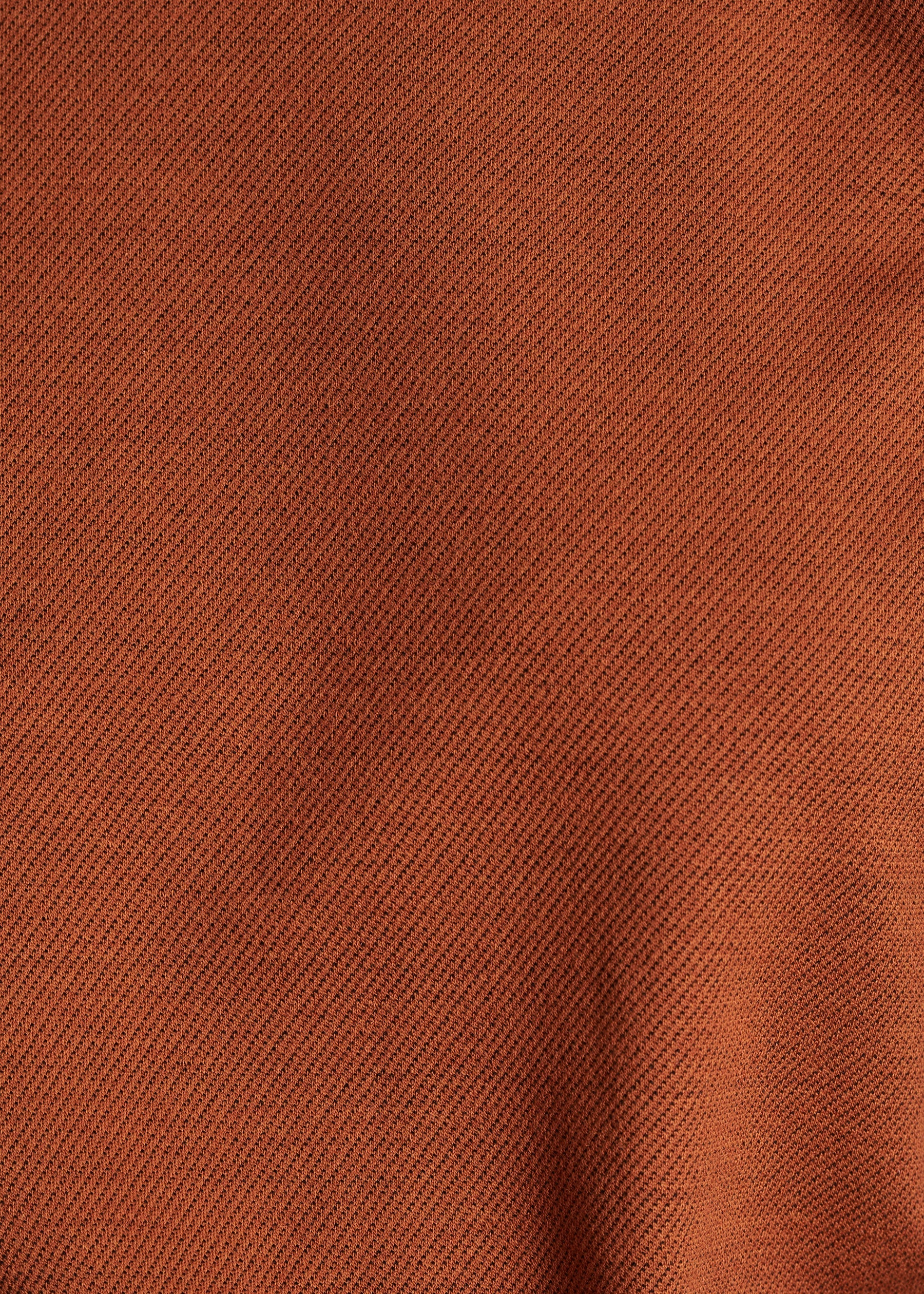 Sweatshirt manches longues terracotta