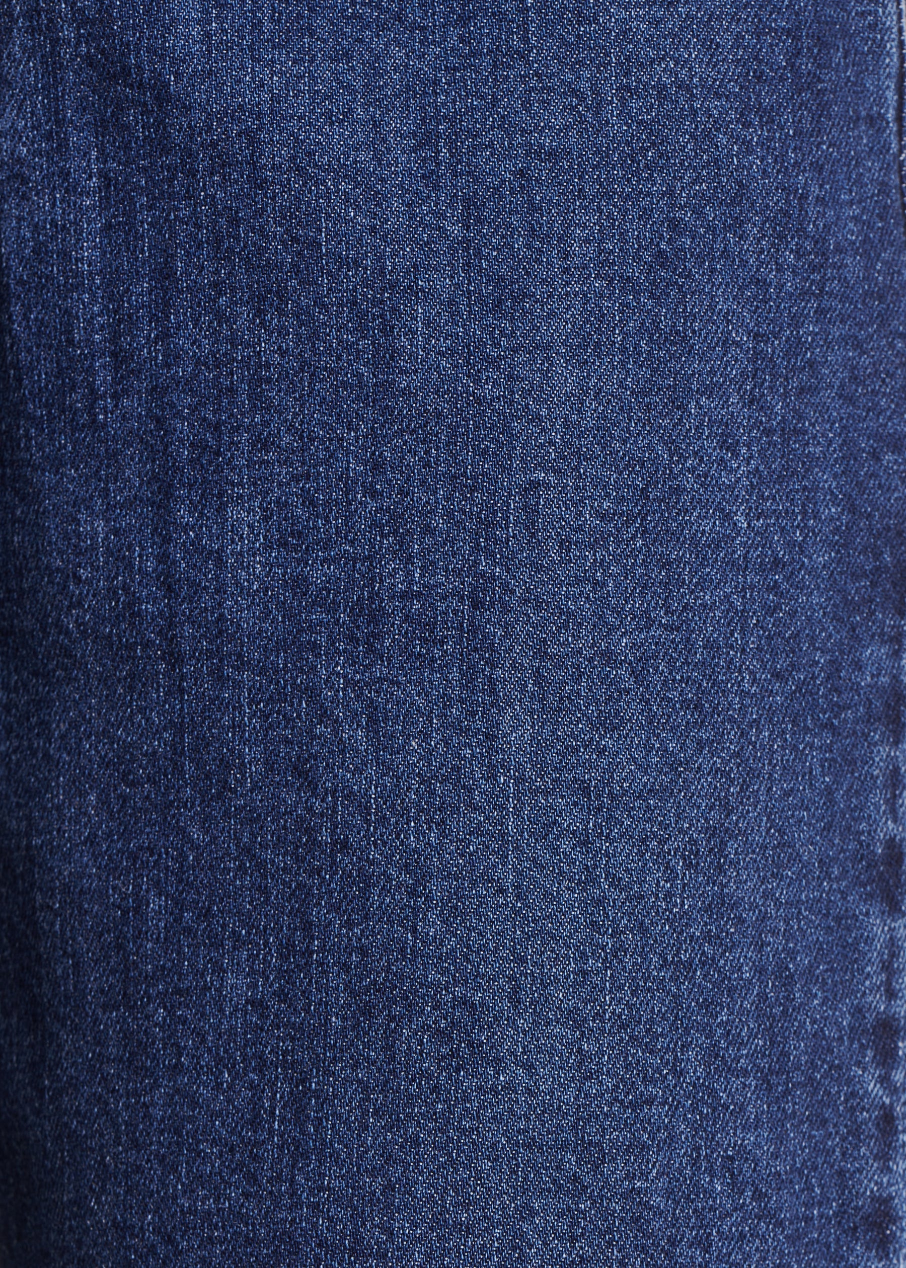 Jean large taille haute en coton biologique