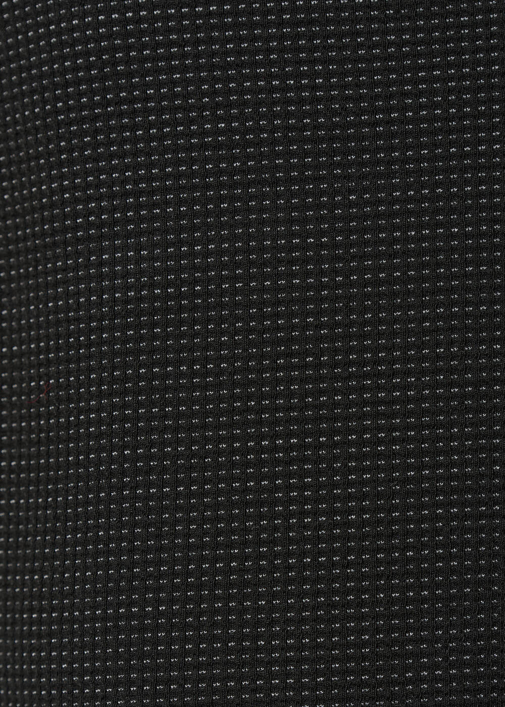 Pantalon large noir en jersey ceinture élastiquée - NOIR#couleur_NOIR