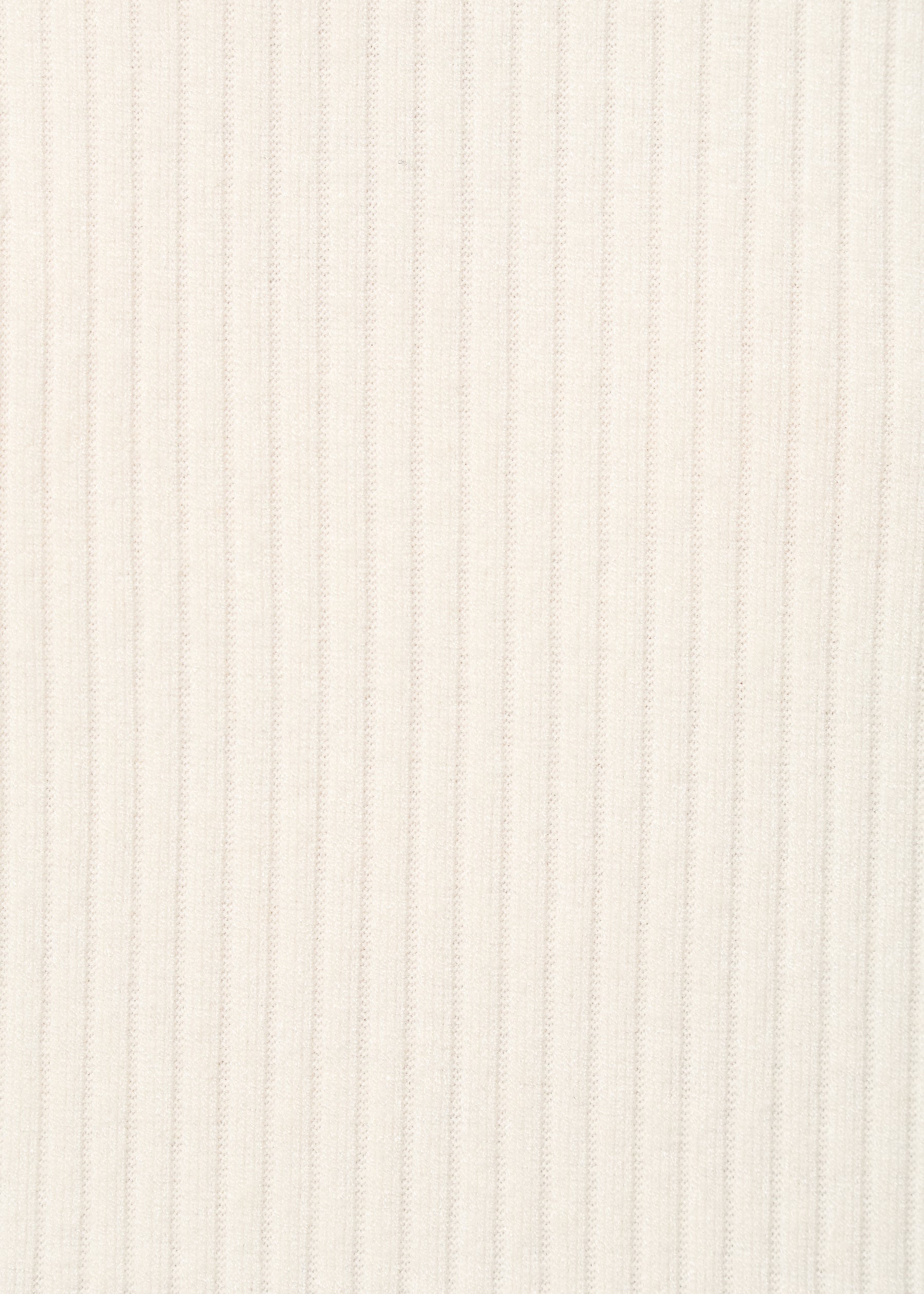 T-shirt blanc côtelé manches longues