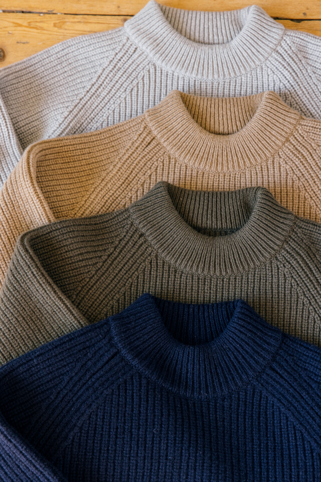 James - the funnel-neck sweater