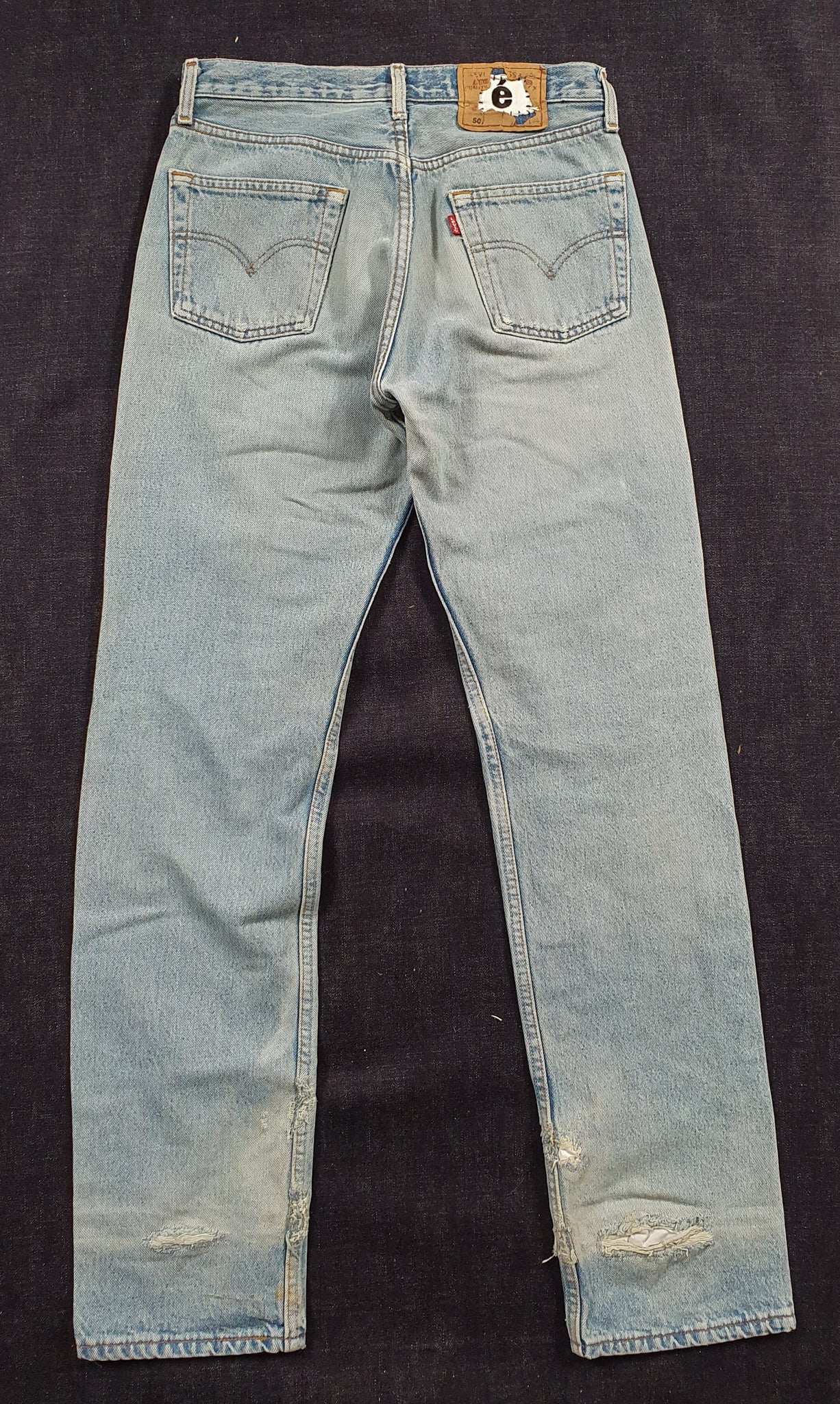 1997 501 Levi's reworked grunge effect (unisexe)