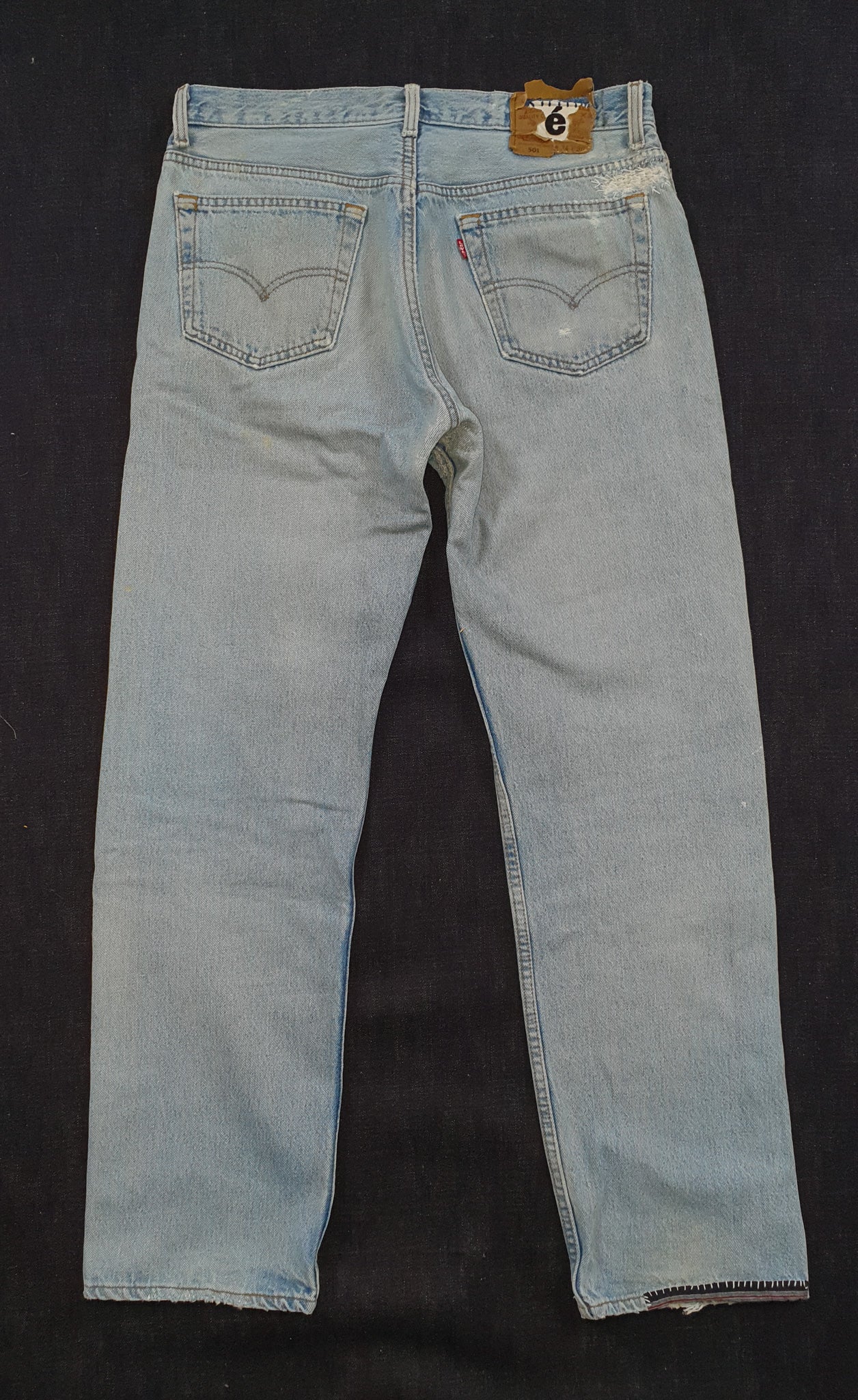 1995 501 Levi's sashiko and boro repaired (unisexe)