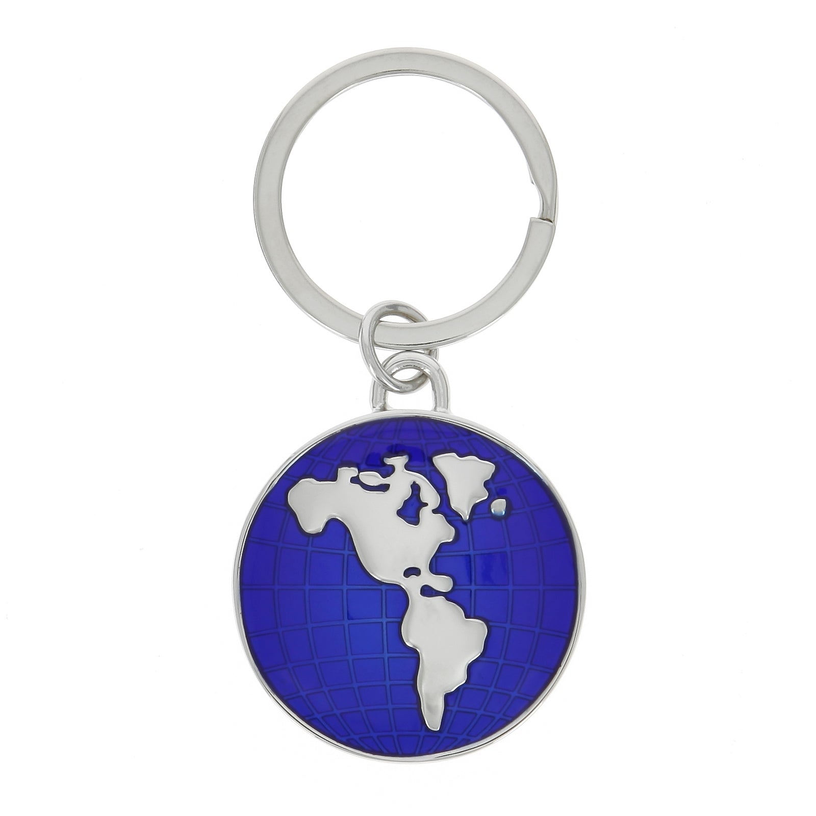 Porte-clé mappemonde globe trotter