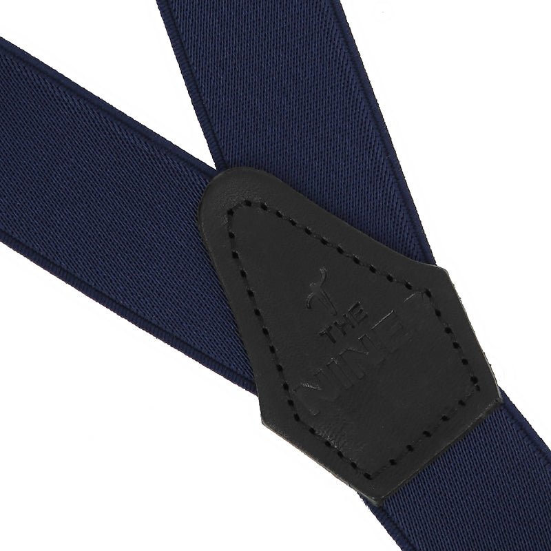 Bretelle elastiche blu navy - The Nines