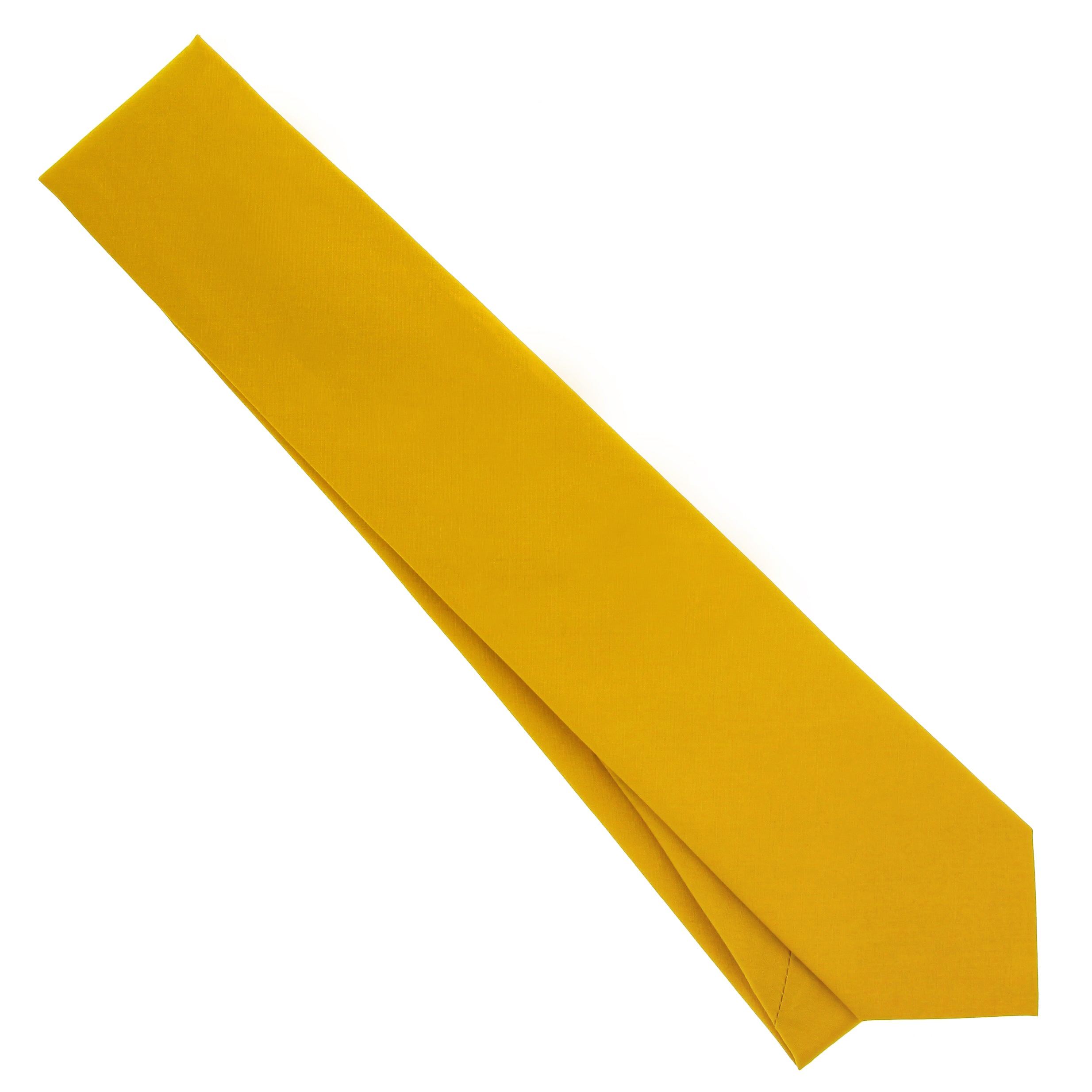 Mustard yellow Sorrento cotton tie