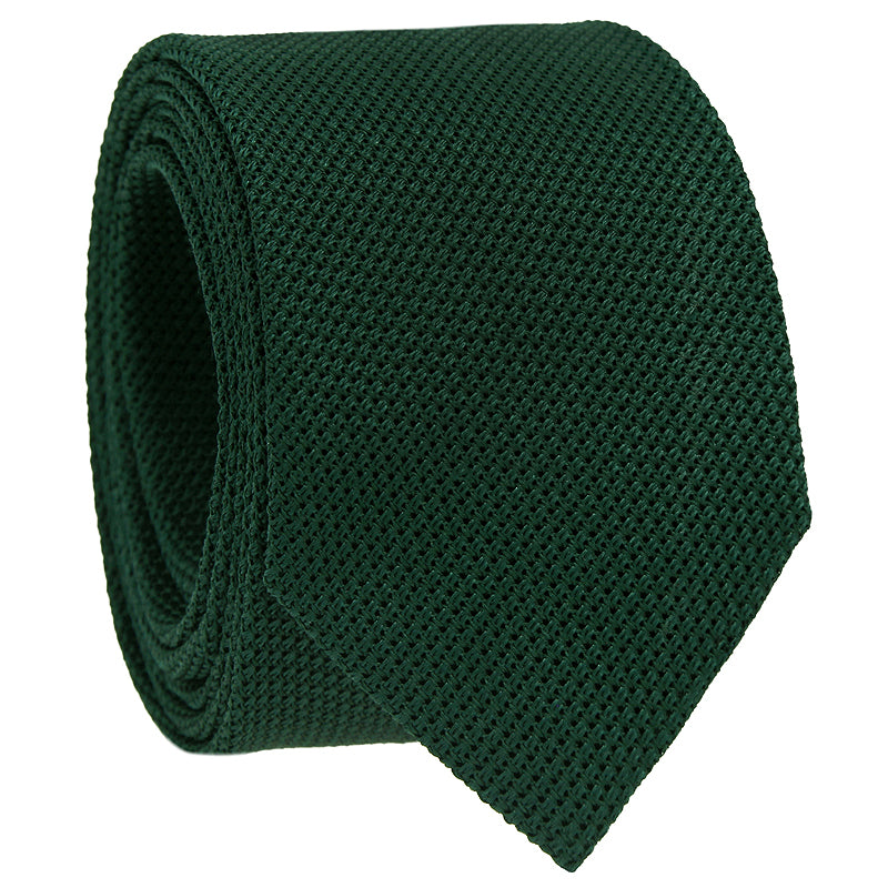 Grenadines IV green silk grenadine tie