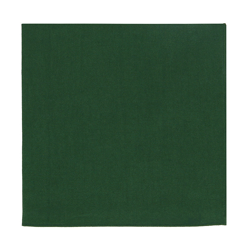 Pochette de costume vert anglais en coton Sorrente