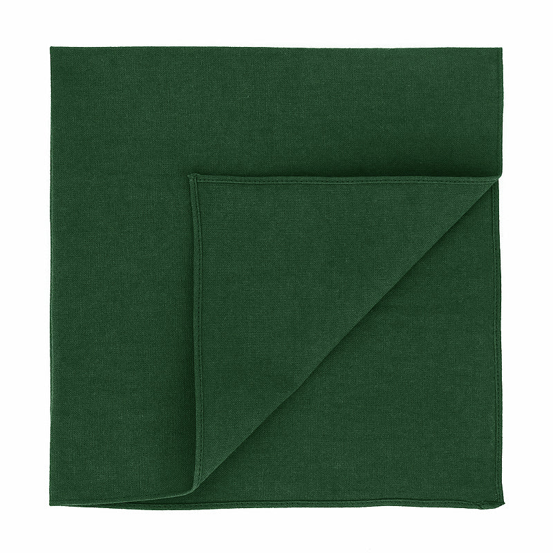 Pochette de costume vert anglais en coton Sorrente