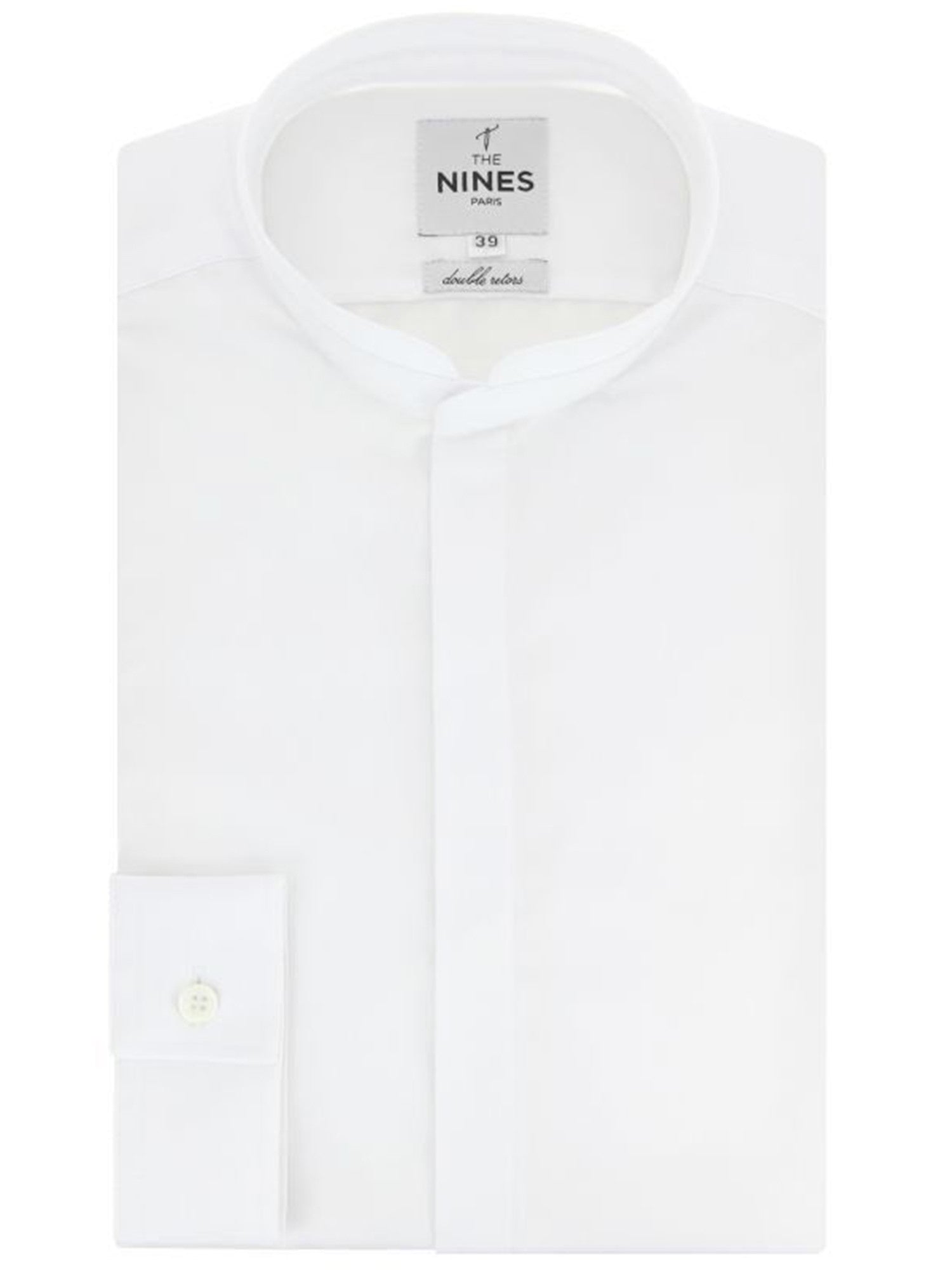 Chemise col Mao blanche