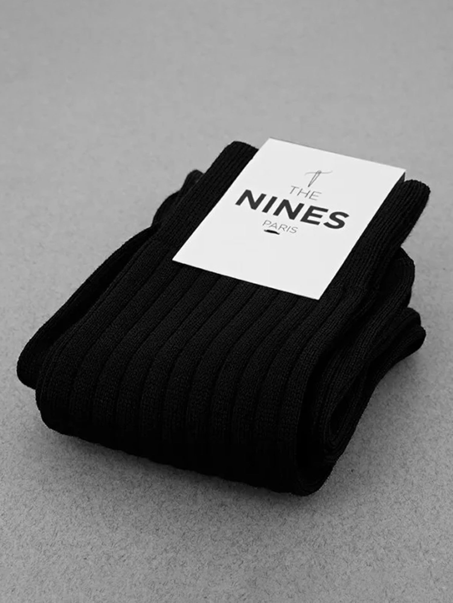 Chaussettes solides noires - long Life