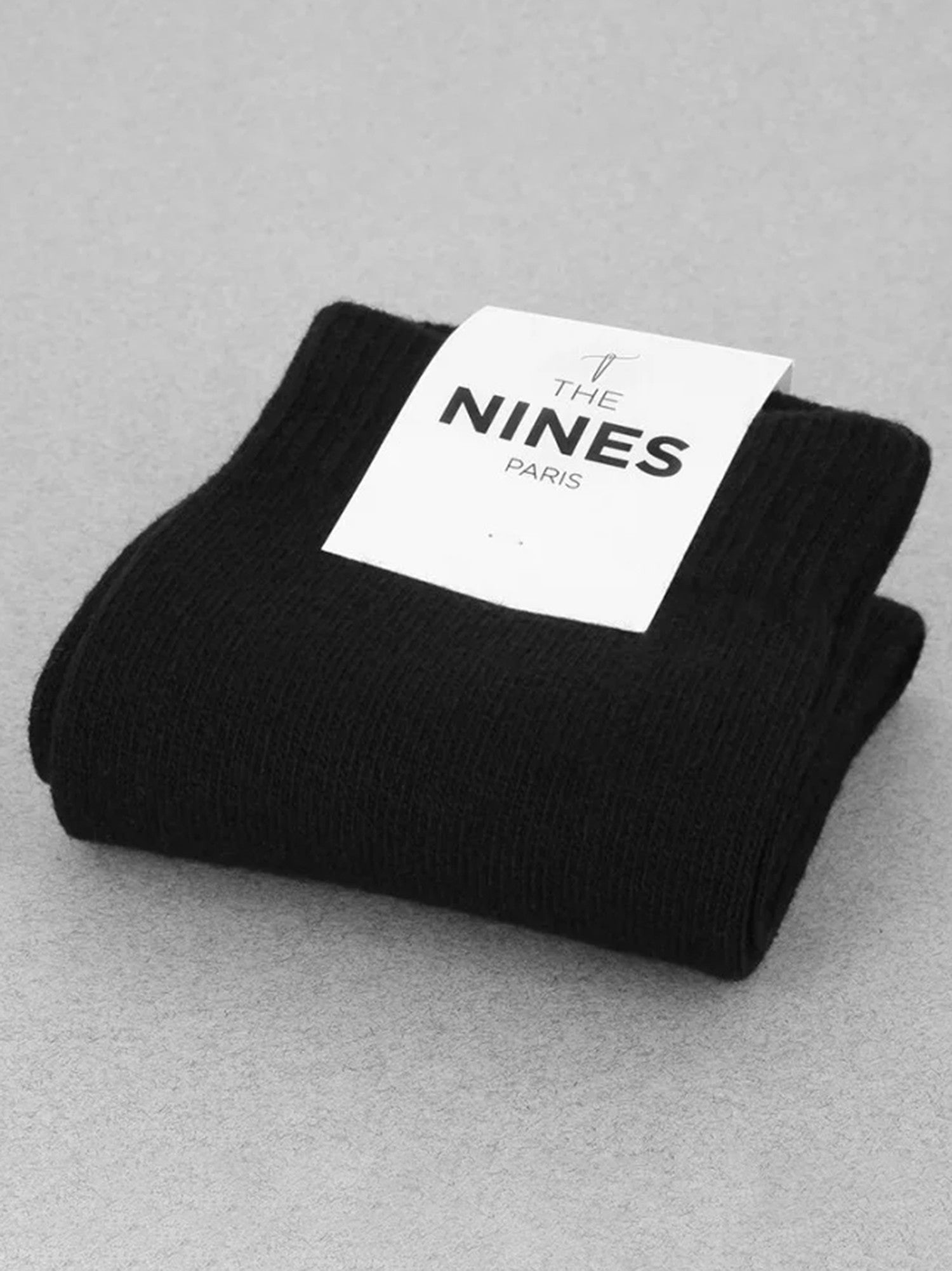 Chaussettes en cachemire noires