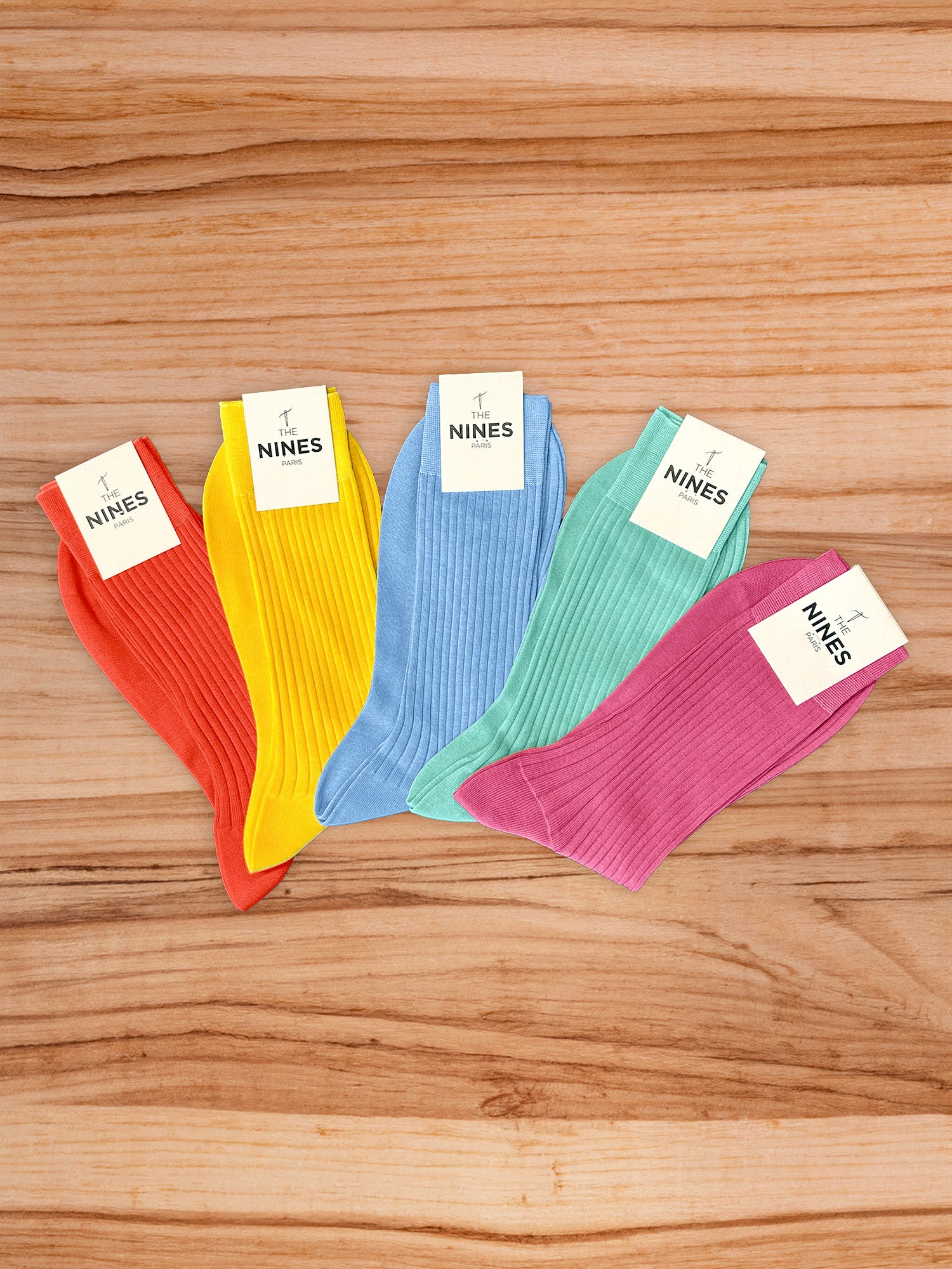 Semainier chaussettes fil d'Écosse - Summer vibes