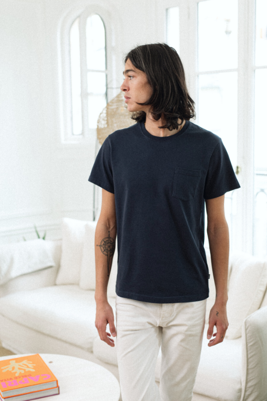 Marlon - the 4-season t-shirt with pocket