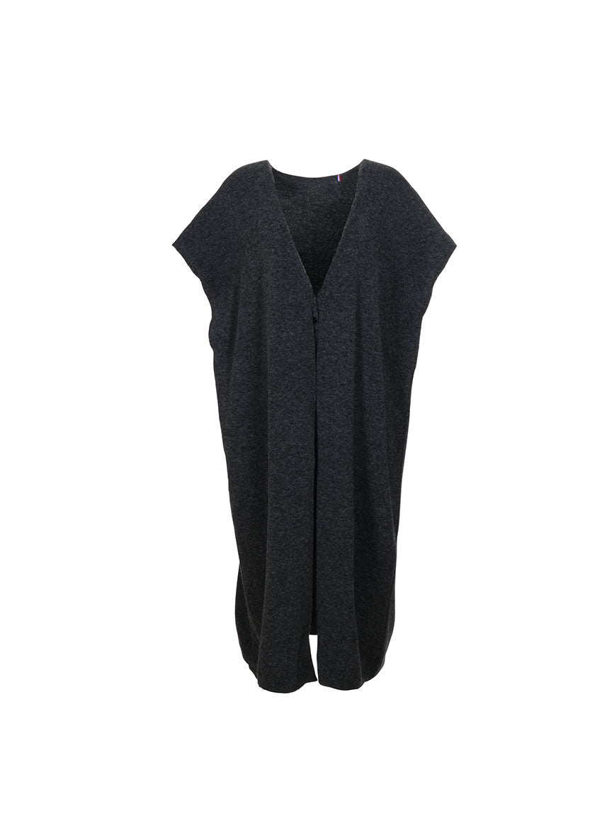 gilet femme gris