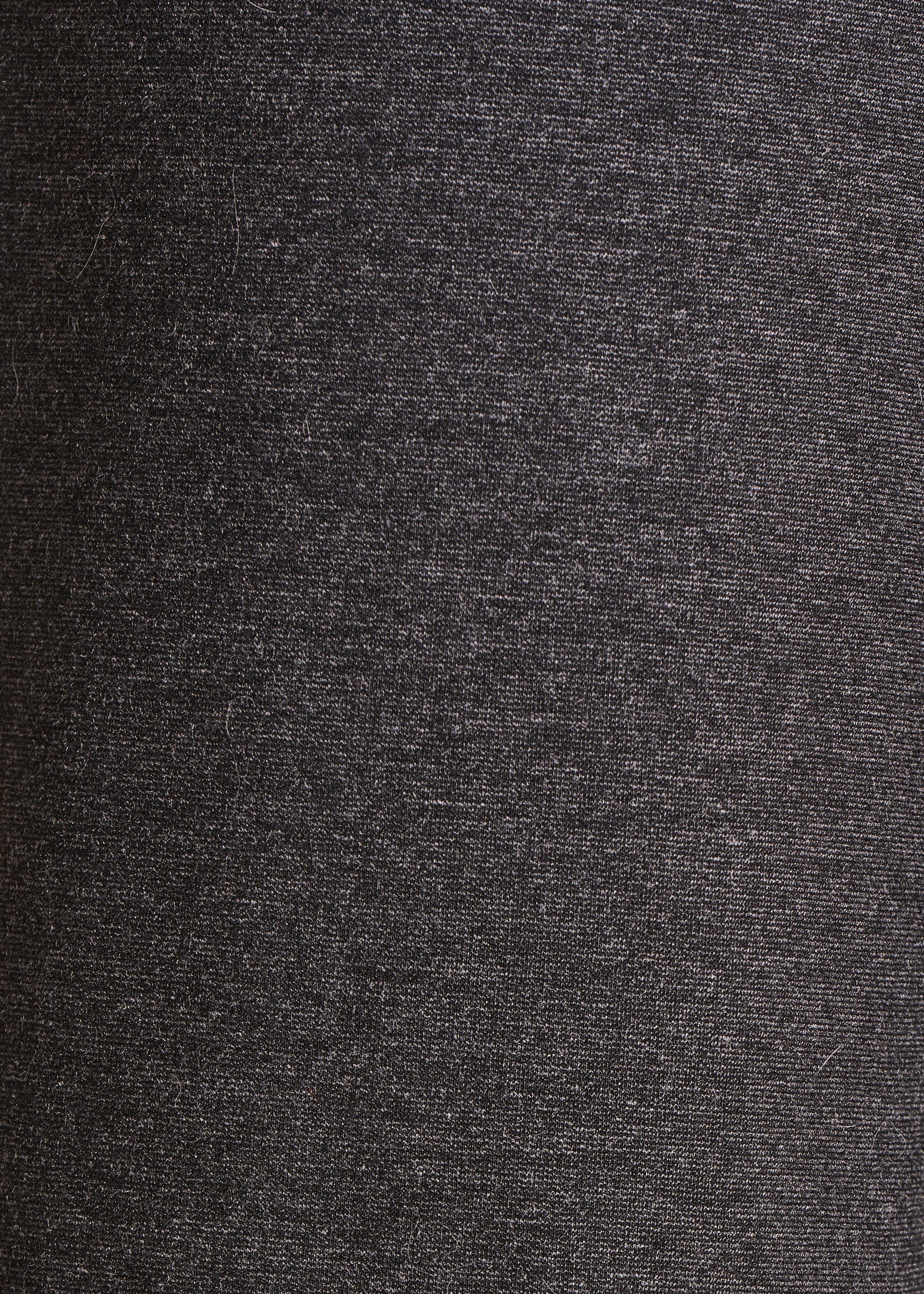 Pantalon gris foncé large en jersey taille haute