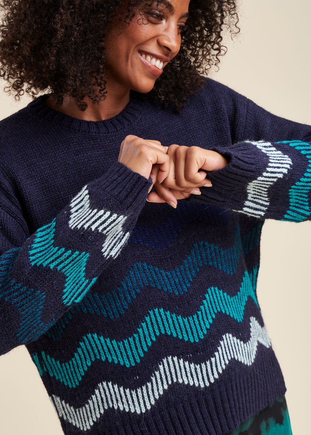 Pull Rayures Zigzag La Fée Maraboutée