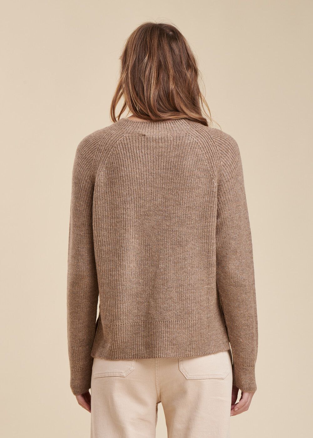 Pull encolure montante