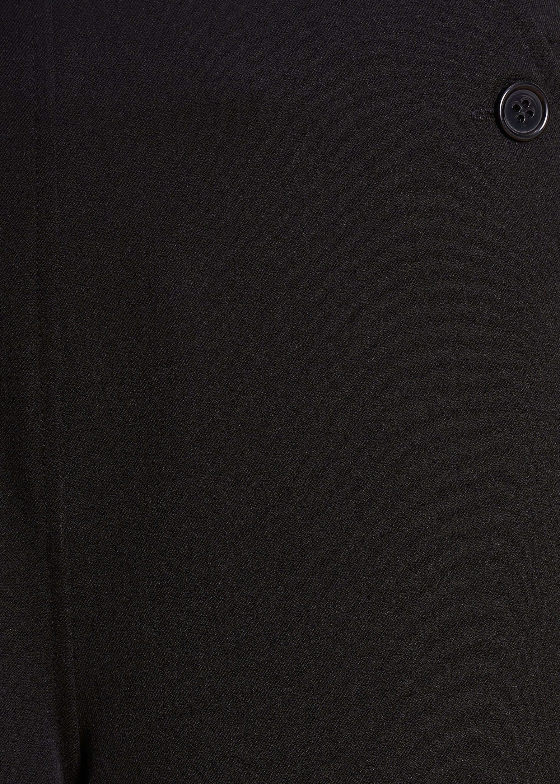 Pantalon noir à pont