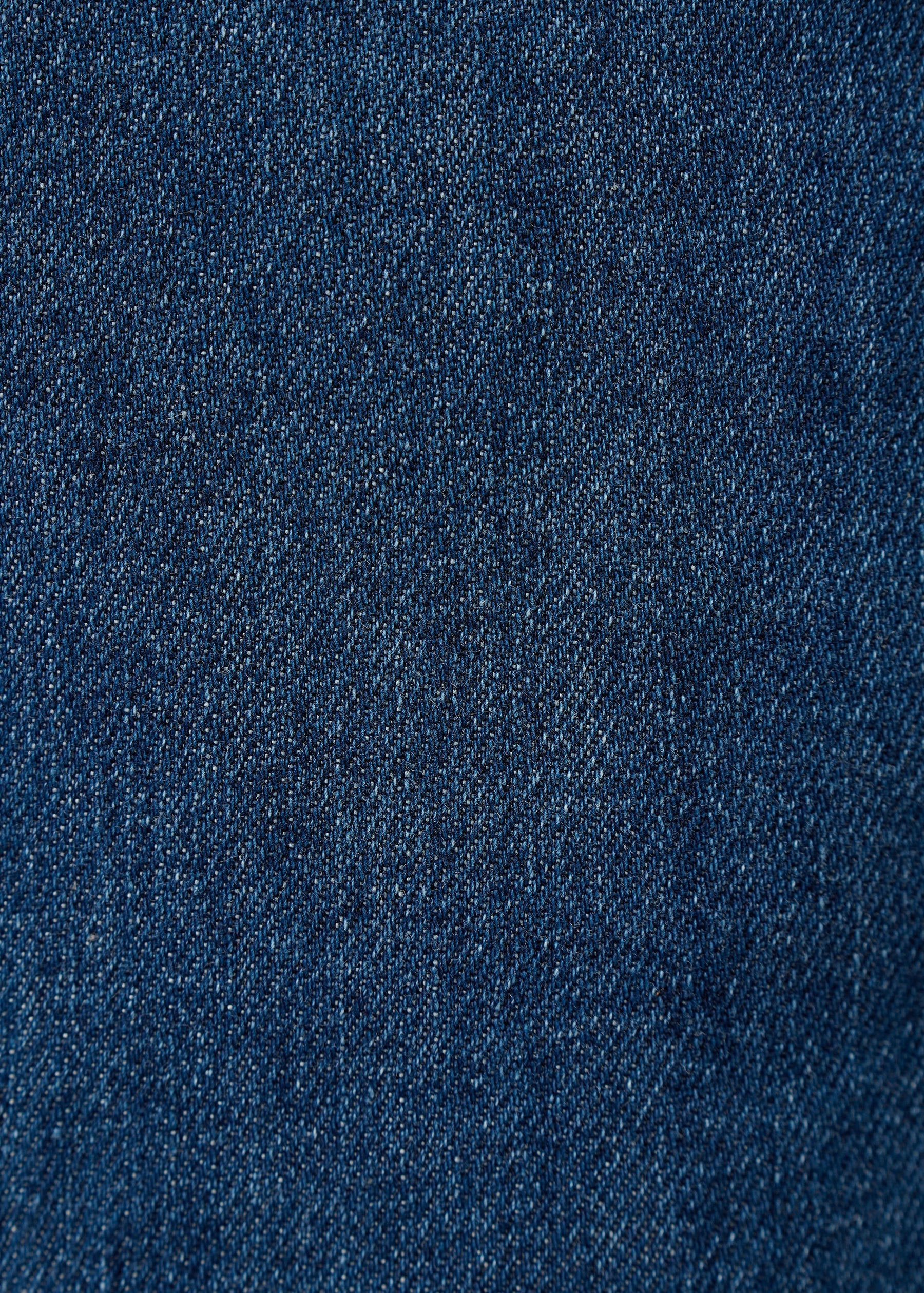 Jean mom bleu medium en coton biologique  - MEDIUM#couleur_MEDIUM