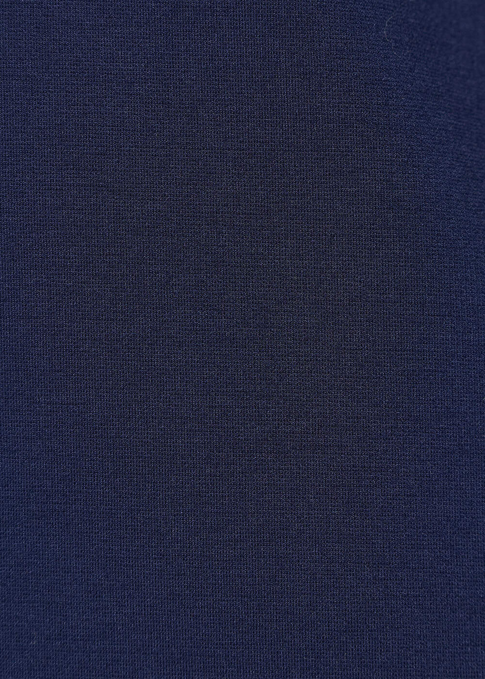 Robe courte trapèze bleu marine à encolure ronde - MARINE#couleur_MARINE
