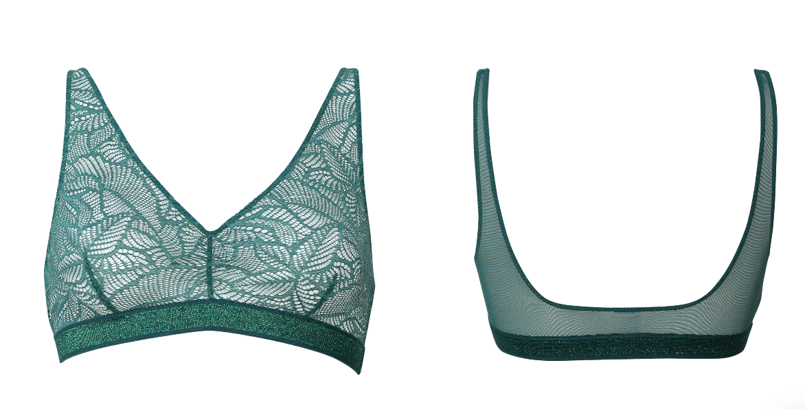 Brassière La Teuf - Midnight Green