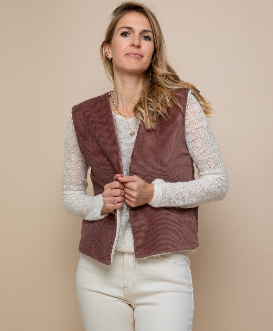 Gilet Basile - doublé velours