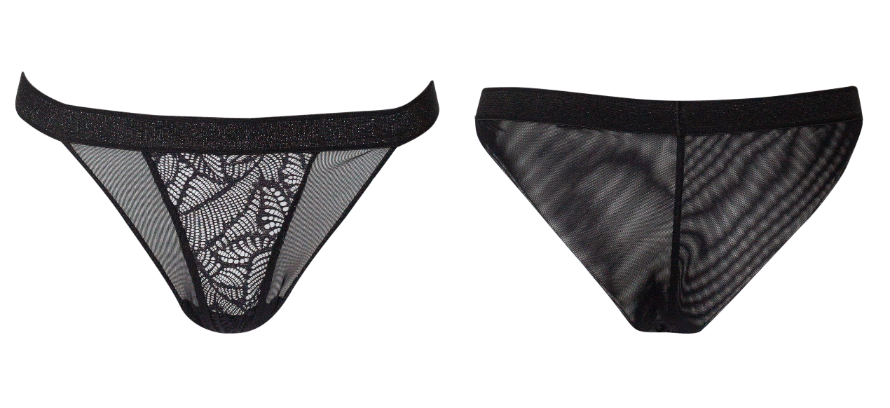 La Teuf panties - Noir Shadow