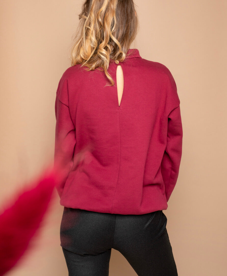 Pull Litsée - fuchsia