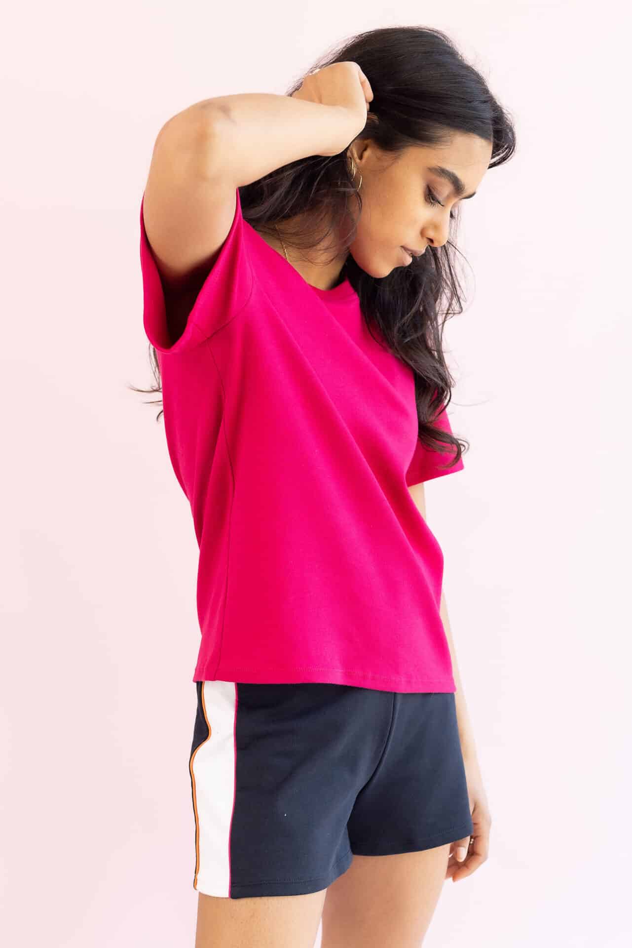 T-Shirt Fuchsia GABRIEL