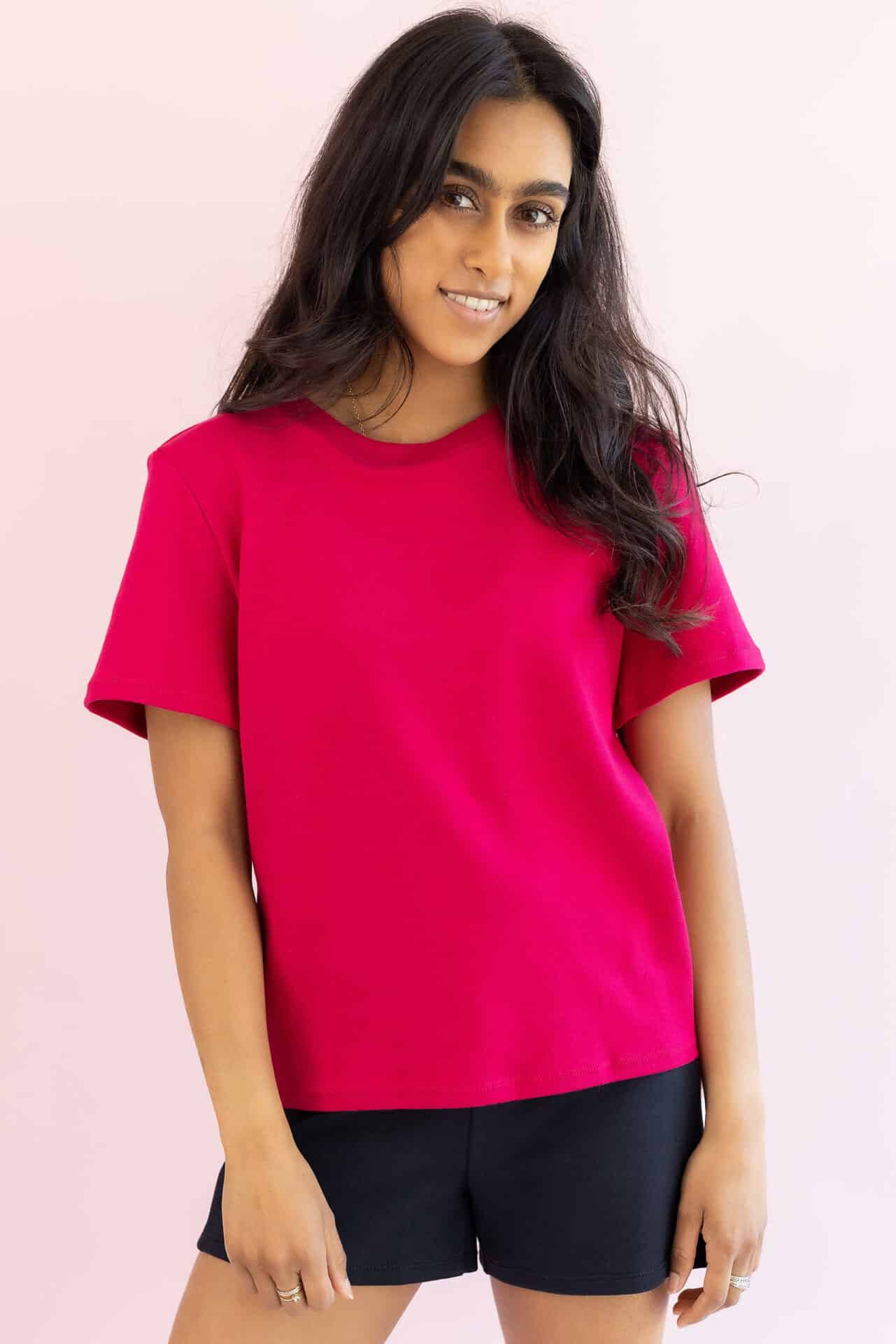 T-Shirt Fuchsia GABRIEL