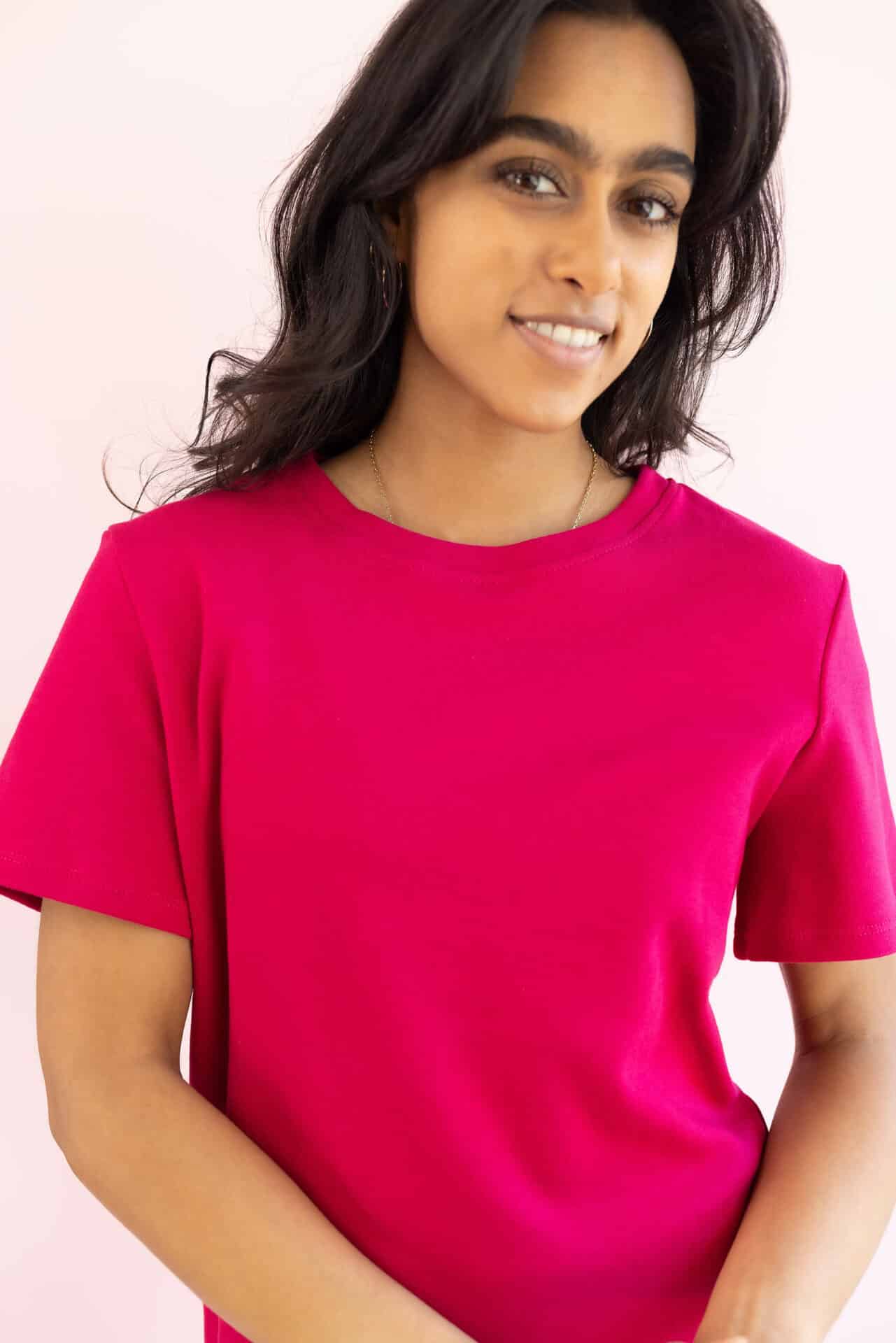 T-Shirt Fuchsia GABRIEL